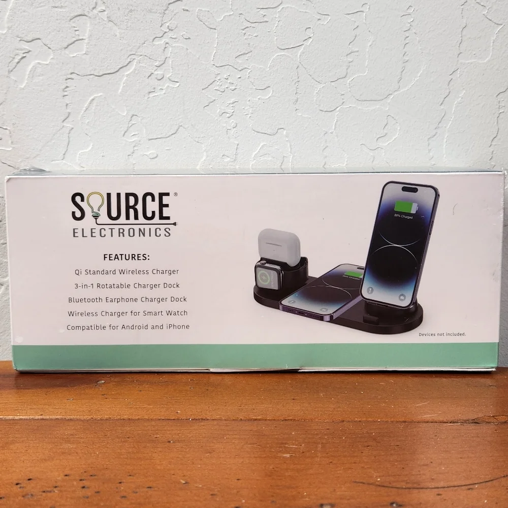 SOURCE ELECTRONICS || Black Charging Station